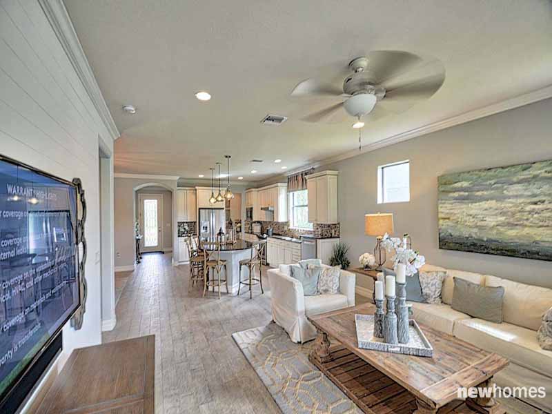 BRIDGETOWN AT THE PLANTATION, Fort Myers, Florida,  image description: Martin Ray Model Home at Bridgetown at the Plantation  in Fort Myers Florida